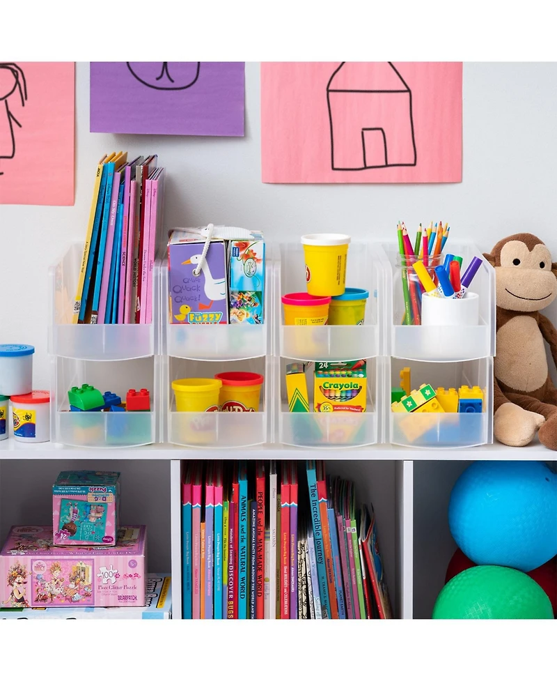 Iris Large Bin, 8 Pack