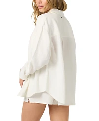 O'Neill Women's Leni Oversized Long-Sleeve Shirt