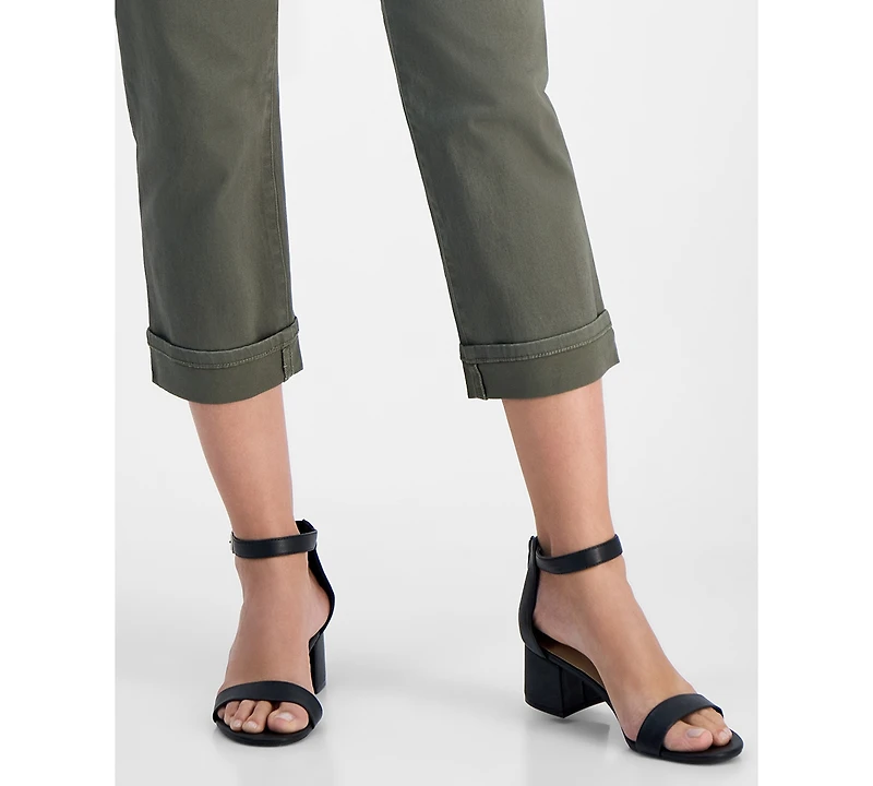 Style & Co Women's Mid-Rise Curvy Capri Jeans, Exclusively at Macy's