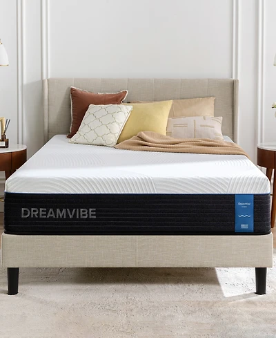 Zinus DreamVibe Essential 12" Hybrid Medium Plush Tight Top Mattress in a Box, Twin