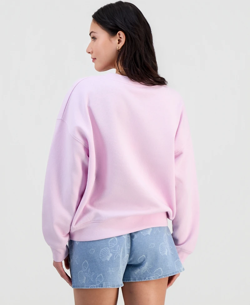 Self Esteem Juniors' Patchwork Surfboard Sweatshirt