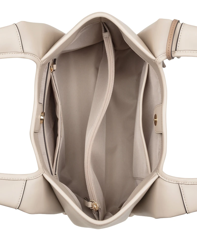 Nine West Deacon Triple Compartment Large Shoulder Bag