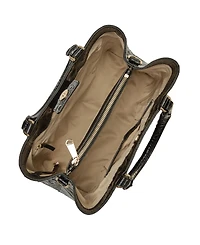 Brahmin Denise Medium Melbourne Leather Satchel Bag