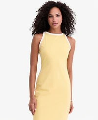 On 34th Women's Ringer-Trim Sleeveless Knit Midi Dress, Macy's Exclusive