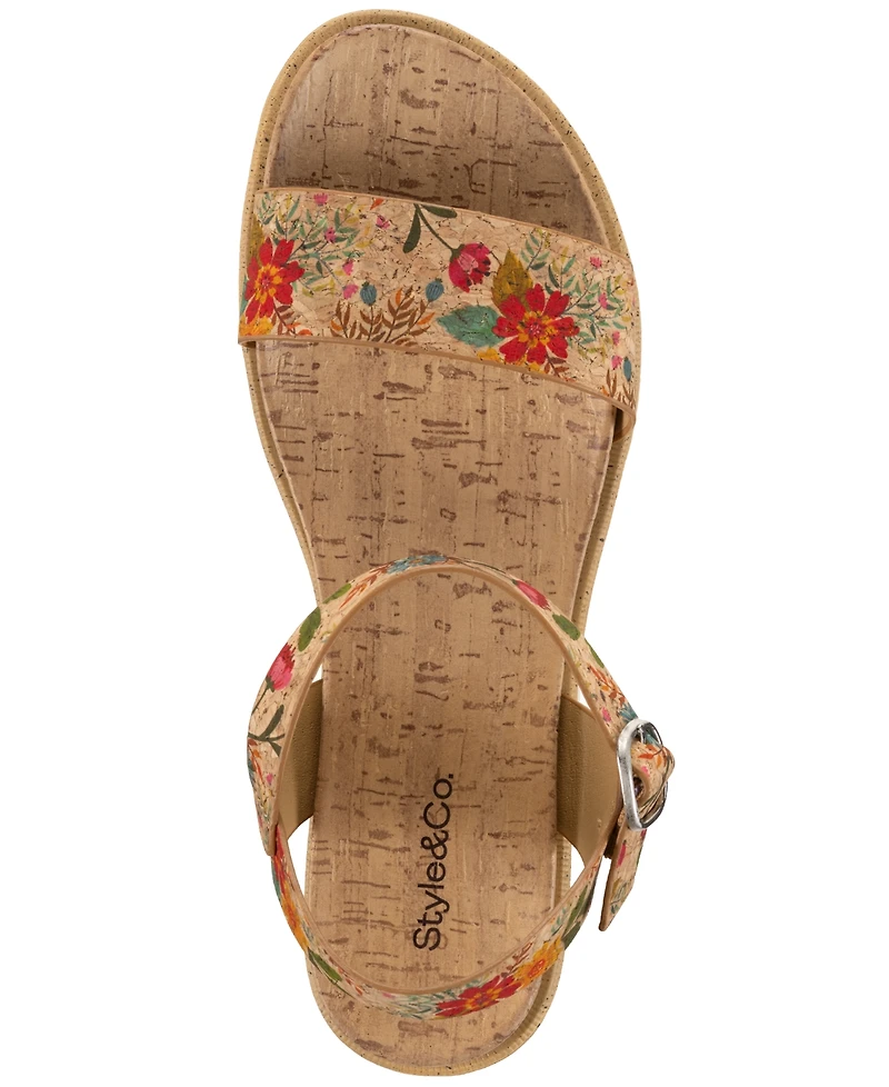 Style & Co Women's Mayaa Casual Flat Sandals, Macy's Exclusive