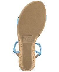 Style & Co Women's Mulan Wedge Sandals, Created for Macy's