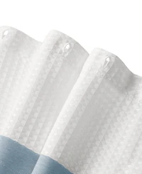 Madison Park Spa Waffle 3M-Scotchgard Shower Curtain