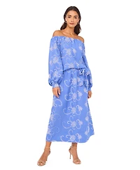 Vince Camuto Women's Off-the-Shoulder Tie Top