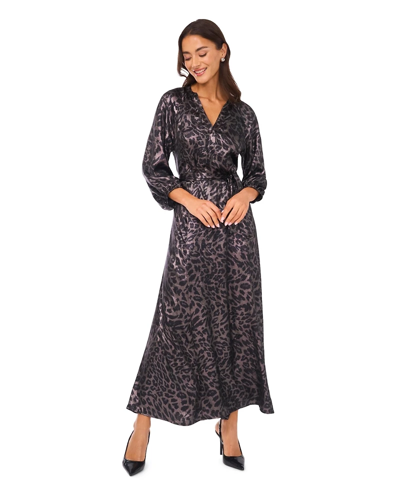 Vince Camuto Women's 3/4-Sleeve Maxi Dress