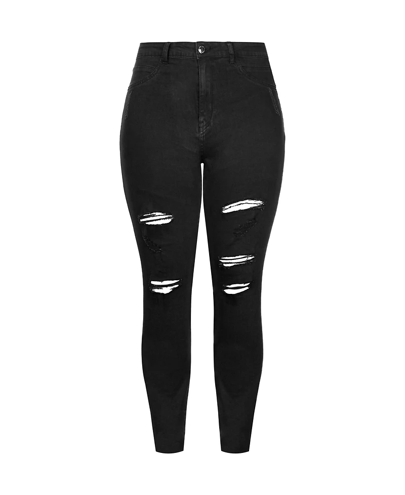 Plus Rock N Roll Skinny Jean