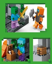 Lego Minecraft Zombie Dungeon Building Toy 21587, 284 Pieces
