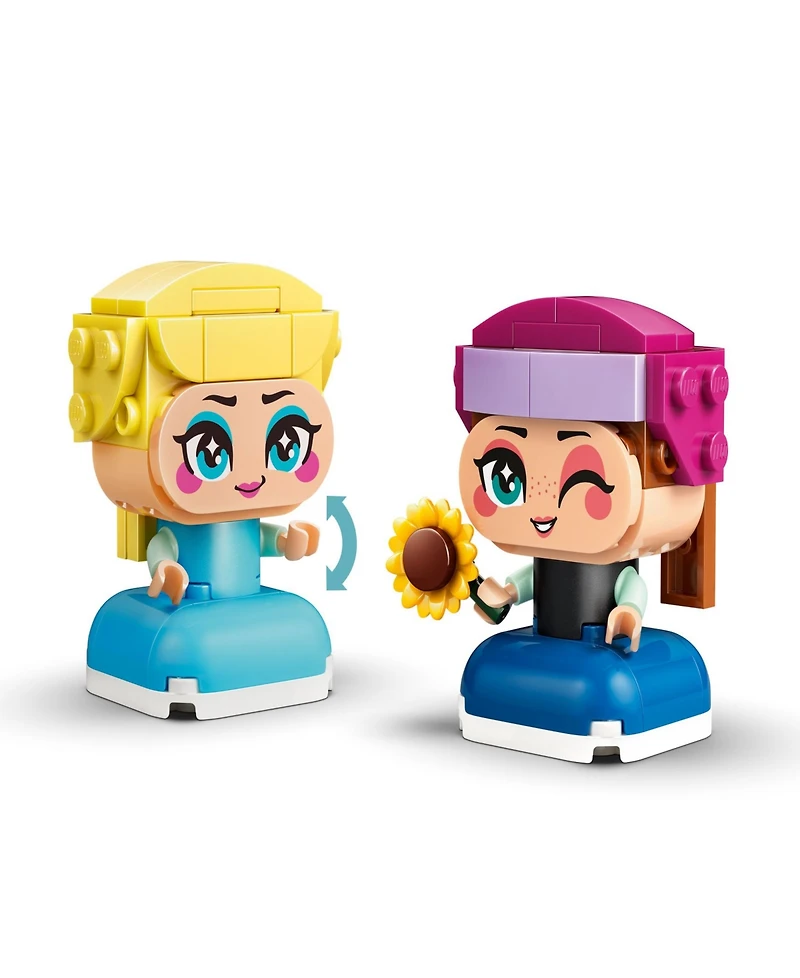 Lego Disney Frozen Mini Anna Elsa Toys 43284, 65 Pieces