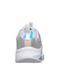 Skechers Little Girls S-Lights: Unicorn Chaser Stay-Put Closure Light-Up Casual Sneakers from Finish Line