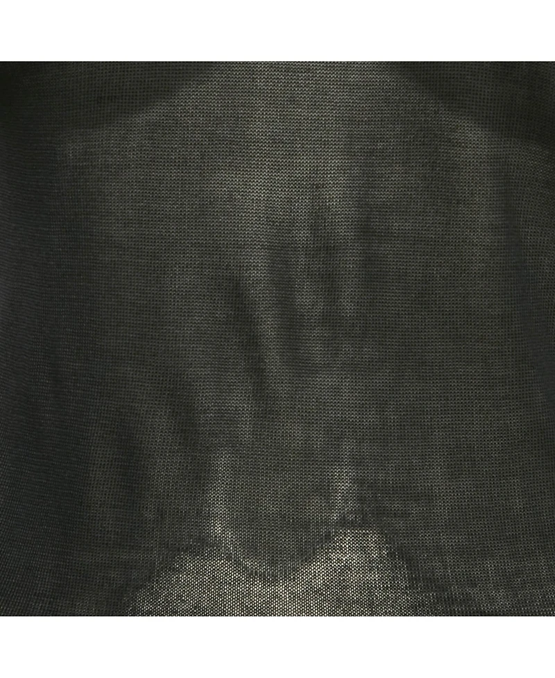 Pre-Owned Chloe Women's Black Silk Knit Sheer Long Sleeve Top