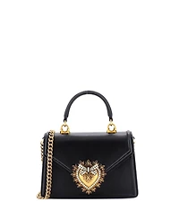 Pre-Owned Dolce & Gabbana Small Devotion Top Handle Bag Leather