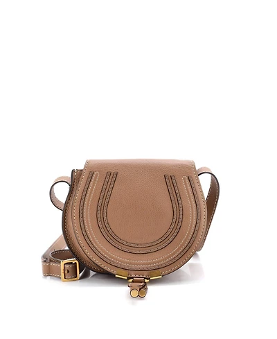 Pre-Owned Chloe Small Marcie Crossbody Bag Leather
