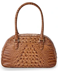 Brahmin Angie Alden Road Leather Medium Satchel Bag