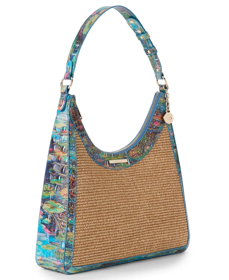 Brahmin Waterlily Abloom Tabitha Medium Shoulder Bag