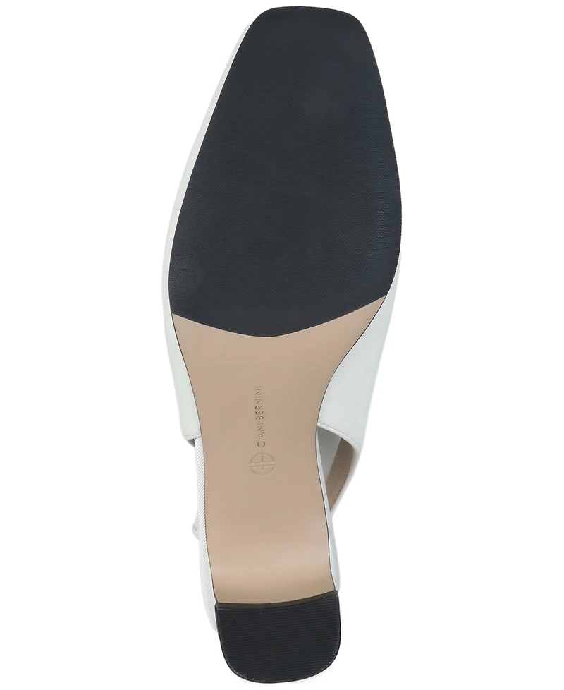 Giani Bernini Women's Battah Slingback Square Toe Pumps, Macy's Exclusive