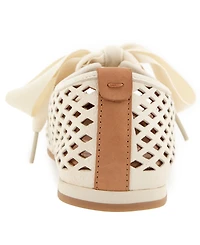 Gentle Souls Women's Annalise Ribbon Tie Ballet Sneakers