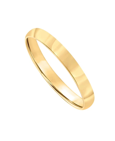 Macy's 3mm Low Dome Wedding Band Ring 10k White Gold (Also Yellow Gold)