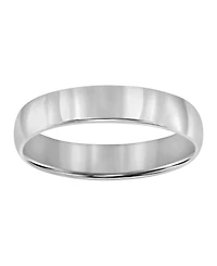 Macy's 5mm Low Dome Wedding Band Ring 10k White Gold (Also Yellow Gold)