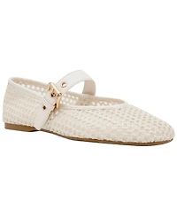 Dv Dolce Vita Women's Mulaney Mesh Buckle Mary Jane Flats