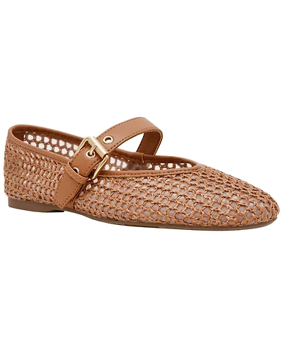 Dv Dolce Vita Women's Mulaney Mesh Buckle Mary Jane Flats