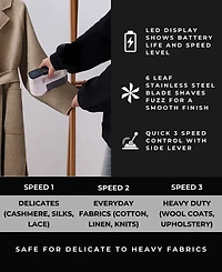 True & Tidy Led Turbo Fabric 7" Shaver with Led Headlight