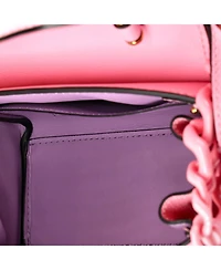 Pre-Owned Versace Small La Medusa Top Handle Bag Leather