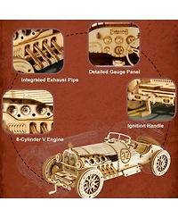 Robotime Model Car Kits - Wooden 3D Puzzles