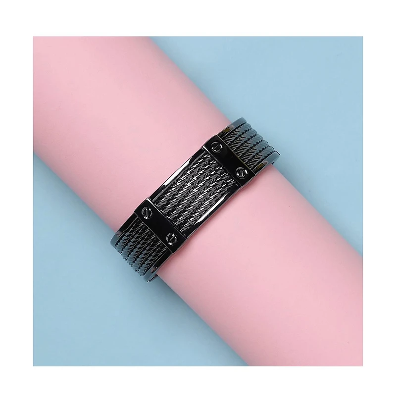 Sohi Women's Screwed Rope Bracelet