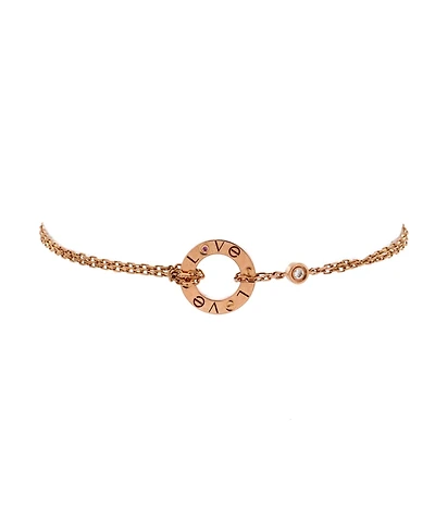 Pre-Owned Cartier 2 Diamonds Love Bracelet