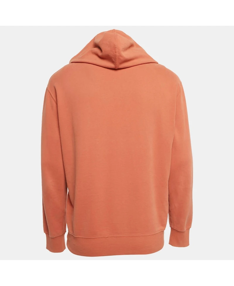 Pre-Owned Brunello Cucinelli Men's ange Printed Cotton Hoodie