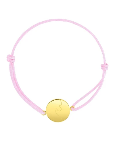 Roxy Waterproof Yellow Rd Wave Charm Adjustable Bracelet