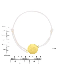 Roxy Waterproof Yellow Heart Pineapple Rd Charm Adjustable Bracelet