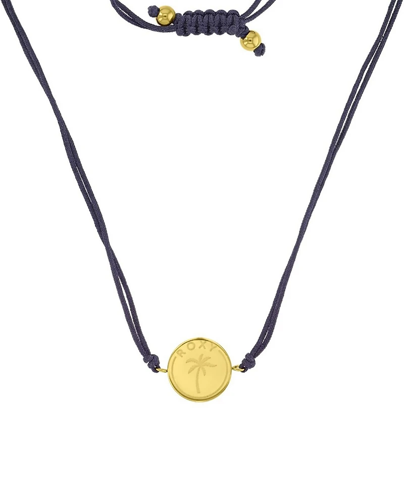 Roxy Waterproof Yellow Pineapple Beads Adjustable Necklace