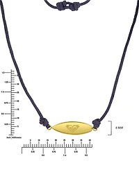 Roxy Waterproof Yellow Adjustable Necklace