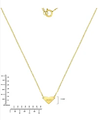 Roxy Waterproof Yellow Heart 16+1+1'' Necklace