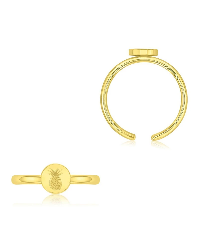 Roxy Waterproof Yellow Pineapple Toe Ring