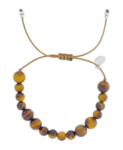 Roxy Waterproof Tiger Eye Adujustable Bracelet