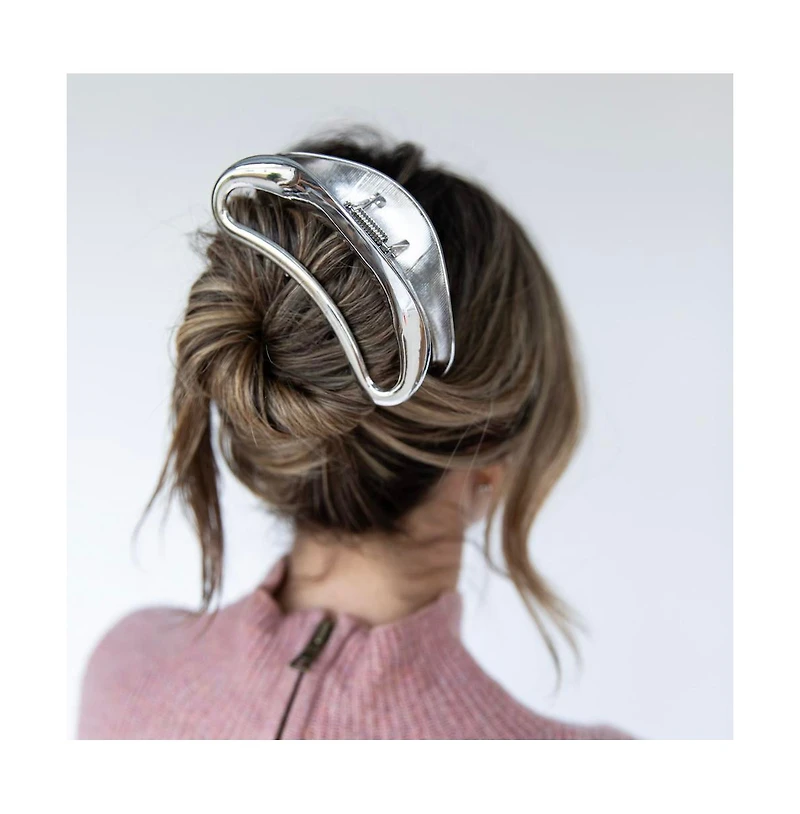 Headbands of Hope Women's Large Crescent Metal Claw Clip