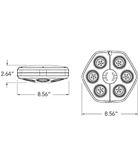 Mondawe Umbrella Light: 36-led Clamp-On Patio Illumination
