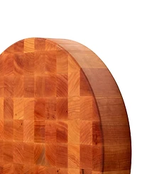 John Boos Ccb Series Round Wooden Cherry Cutting Board, 18" x 18"