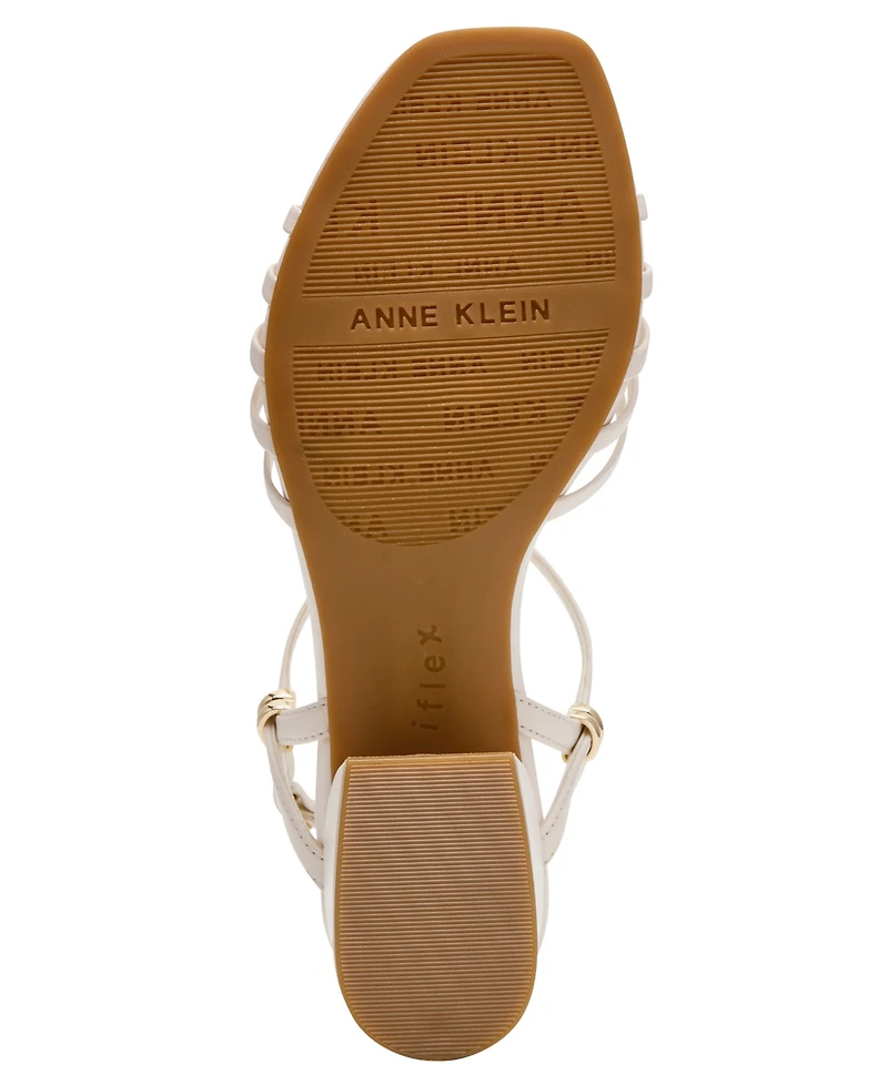 Anne Klein Women's Mikayla Square Toe Sandals