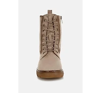London Rag Azalea Lace Up High Ankle Boots