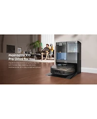 eufy X10 Pro Omni Robot Vacuum + 6-Pack Large Capacity Dust Bags