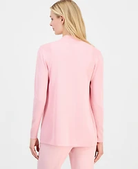 Anne Klein Petite V-Neck Long-Sleeve Cardigan Sweater