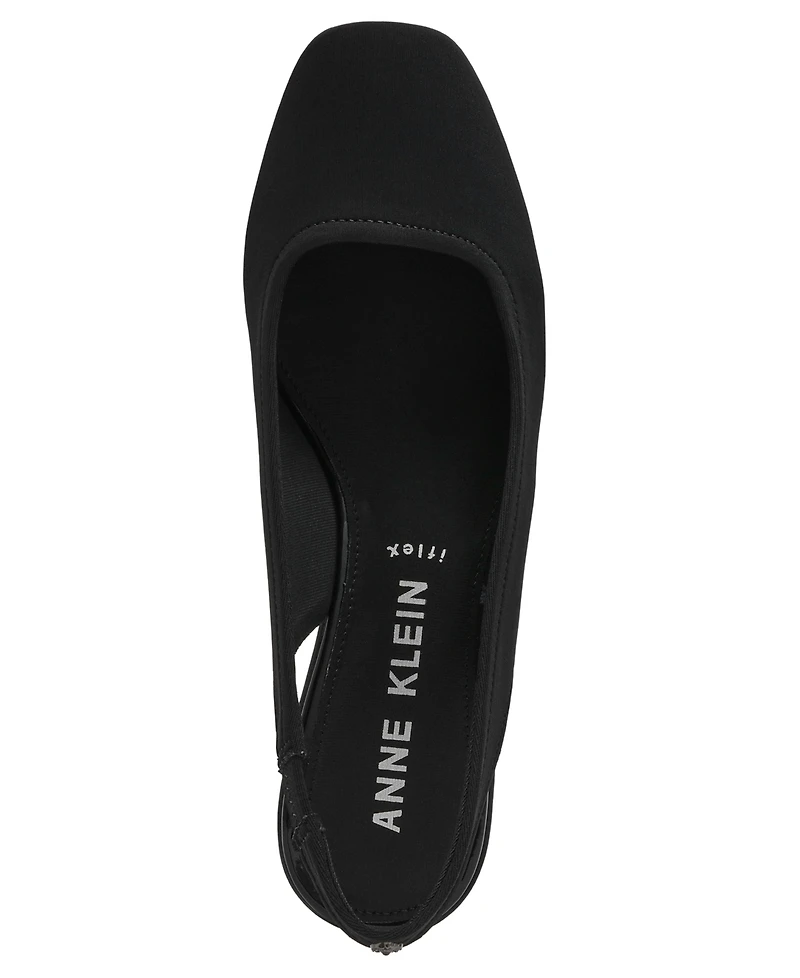 Anne Klein Women's Witty Slingback Wedge Heel Pumps