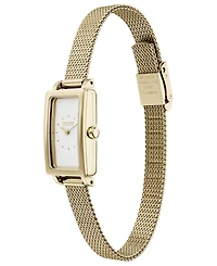 Skagen Women's Hagen Micro Gift Set Quartz Two-Hand Gold Stainless Steel Watch, 30mm